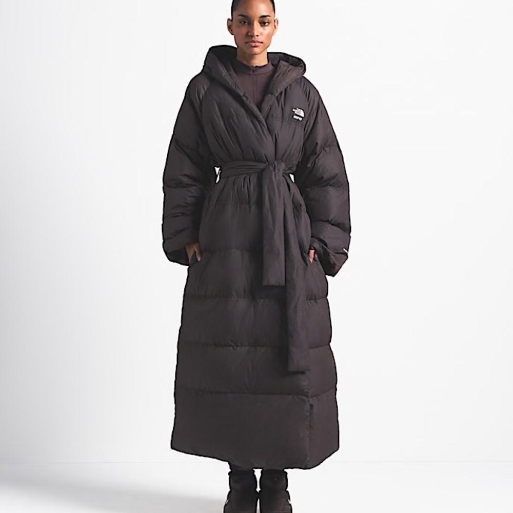 The North Face X SKIMS Nuptse Wrap Parka NWT Phoenix